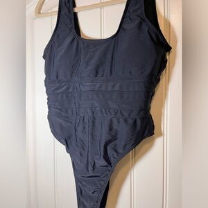 Medium one piece black swimsuit